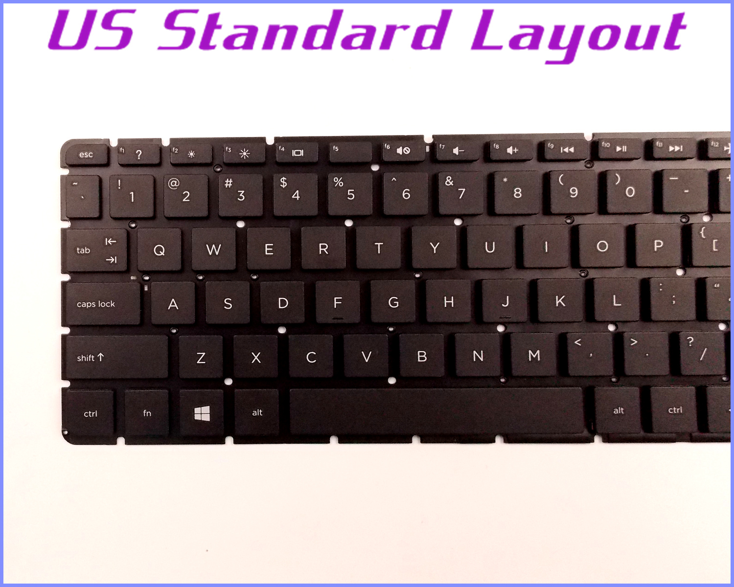 New For HP 15-af022au 15-ac040nd 15-ac052nw 15-ac072nw 15-af001nq US keyboard 