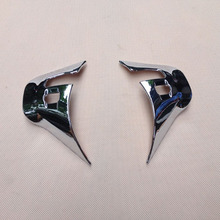 Peugeot 2008 Car Steering Wheel ABS Chrome Decoration Cover trim 2 pcs for Peugeot accessories