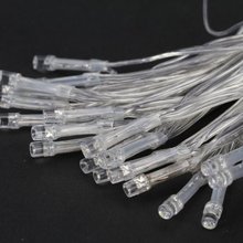 TOOGOO(R)5pcs( 4M 40 LED Yellow Battery String Lamp Light Fairy Christmas Party