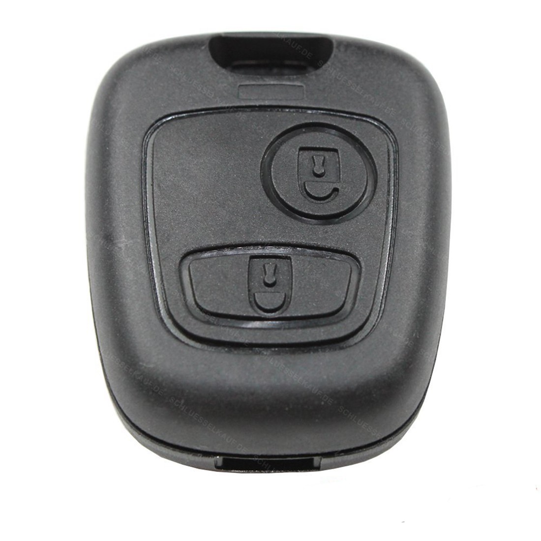 Black Replacement Entry Plastic Key Keyless Remote Fob Shell Case Housing for Peugeot 206 207 306