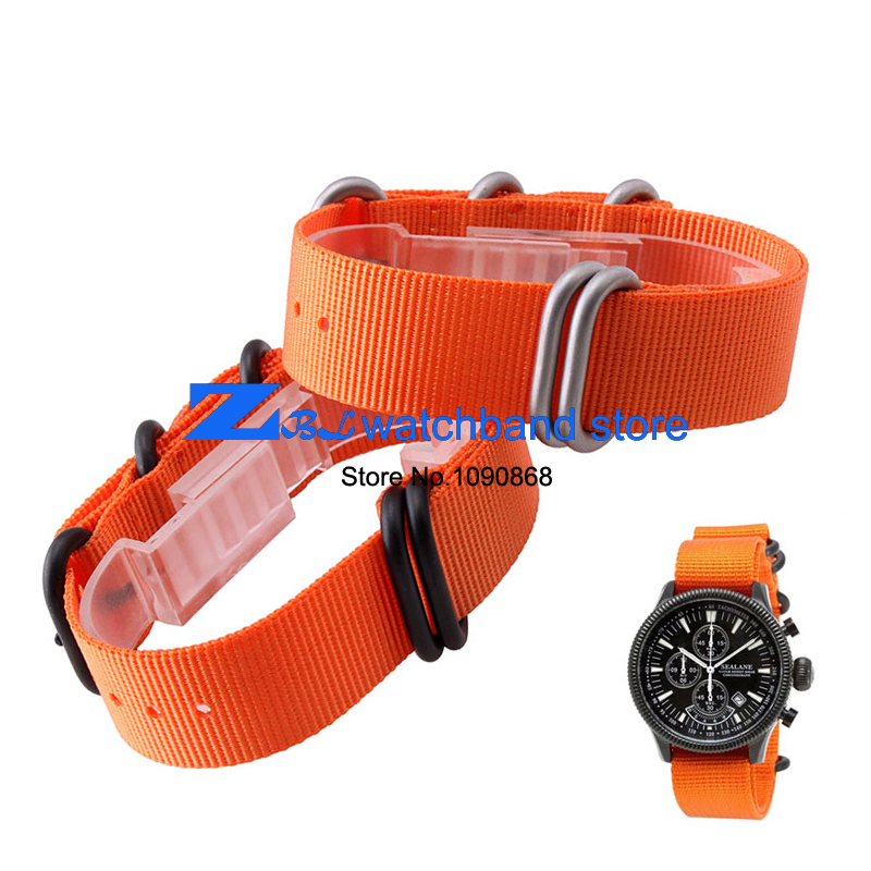 nylon watchband with steel buckle waterproof Straps sport wristband