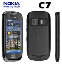 Original Unlocked Nokia C7 cell phone 3G WIFI 3 5Inch Touch A GPS Internal 8 GB