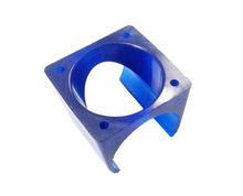 E3D V5 fan cover 3D printer DIY injection molding cooling POM plastic blue fan cover use for 3010 fan Free shipping
