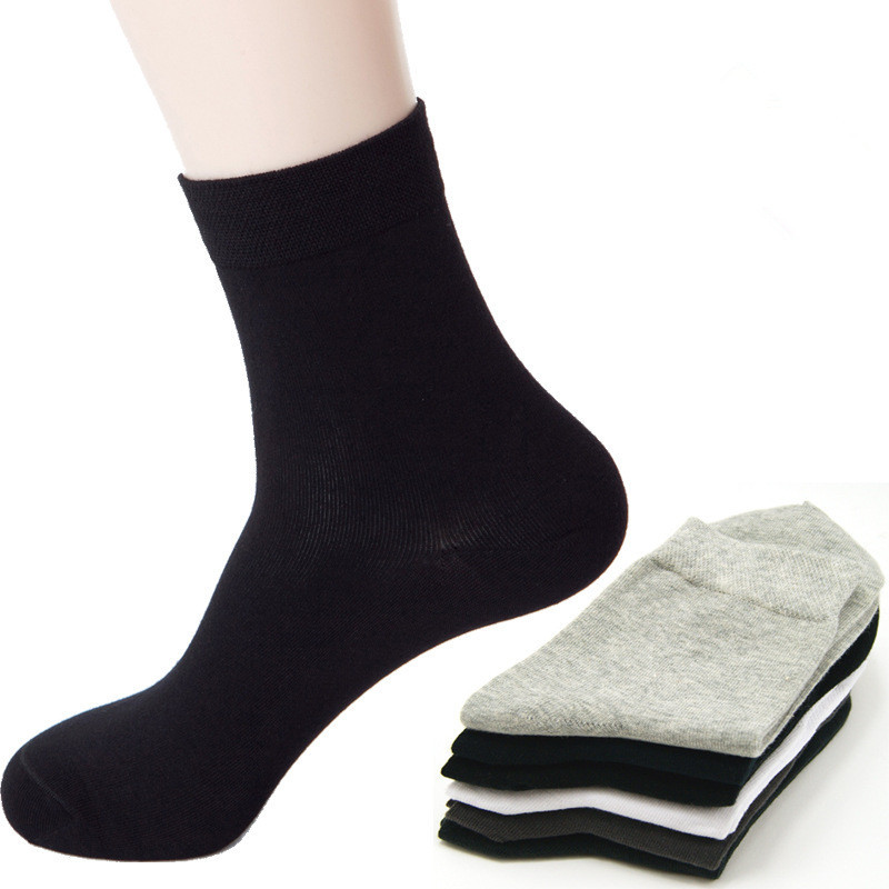 Image of High quality men Combed cotton socks business men's pure cotton socks men's elite casual socks Size Suitable for 39-44 LQ-38