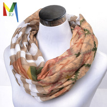 plaid infinity scarf women winter tartan scarfs dot neckerchief cape echarpes foulards femme print shawls and scarves top sale