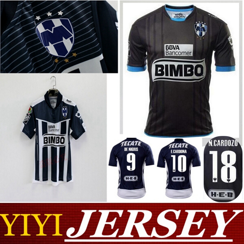 Image of top thai NEW Monterrey soccer jersey 2016 home jersey Monterrey shirts
