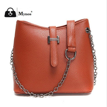 2016 Famous Brand Designer Women Messenger Crossbody Bag Female Small Bucket Chain Bag Sac a Main Femme De Marque Bolsos Bolsas