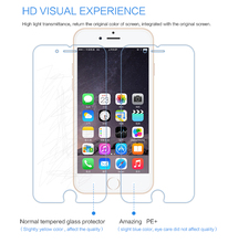 NILLKIN Amazing PE+ Blue Light Resistant 2.5D Tempered Glass Screen Protector Film For iPhone 6 Plus 5.5″ + Package FreeShipping
