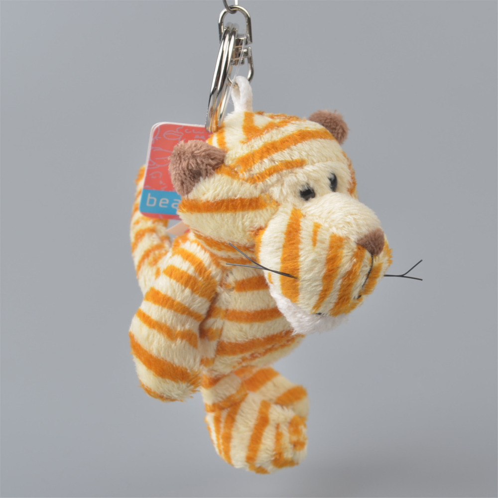 stuffed tiger keychain