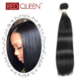 4 bundles 8A grade Burmese Virgin Hair Straight Human Hair Weaves Red Queen hair products Burmese