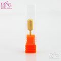 Nail Art Salon 1pc Golden Steel Carbide Material Manicure Pedicure Granding Nail Drill Bits Nail Art