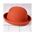 FGGS Hot Sale 2016 Vintage Women Lady Cute Trendy Wool Felt Bowler Derby Fedora Hat Cap