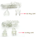2 Meter Power Extension Cable EU Plug 220V US Plug 110V Lengthened Line For Led String