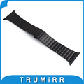 1 1 as Original Stainless Steel Watchband for iWatch Apple Watch 38mm 42mm Butterfly Buckle Strap