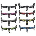 TOSEEK Road Bicycles Full Carbon UD Matte Integrated Handlebar With Stem For Racing Road Bike