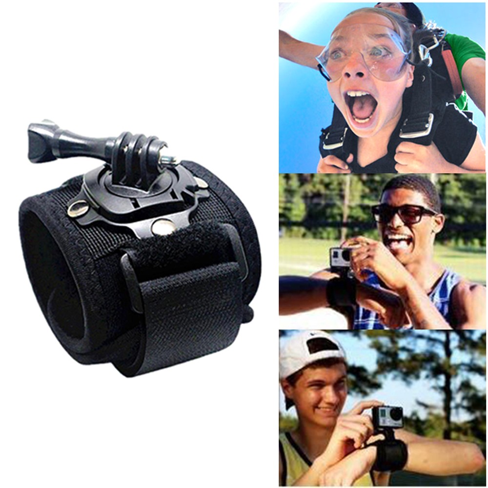 Hand-Strap-Tripods-360-Degrees-Rotate-Gopro-Wrist-Strap-Arm-Mount-Wrist-Band-For-Gopro-Hero
