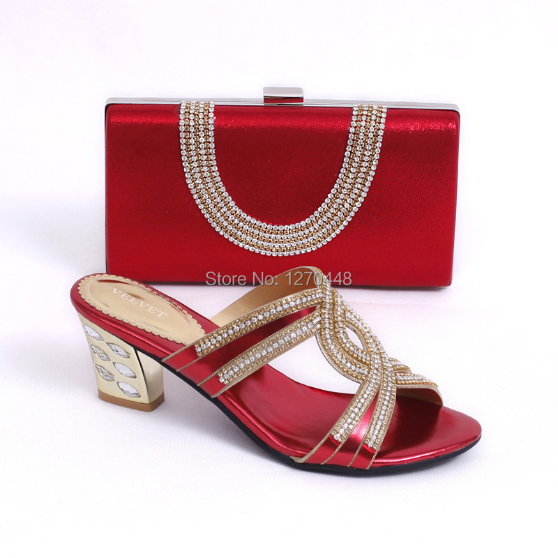 lastest design italian matching shoes and bags  High quality ladies ...