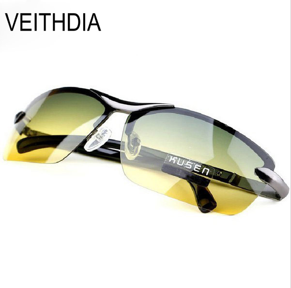 Image of Day & Night Vison Multifunction Men's Polarized Sunglasses Reduce Glare Driving Outdoor Sport Sun Glass Goggles Eyewear de sol
