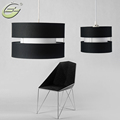 Dia 30cm Art Modern Pendant Lights Black Hanging Lamp Indoor Lighting Cord Pendant Lamp Droplight Home