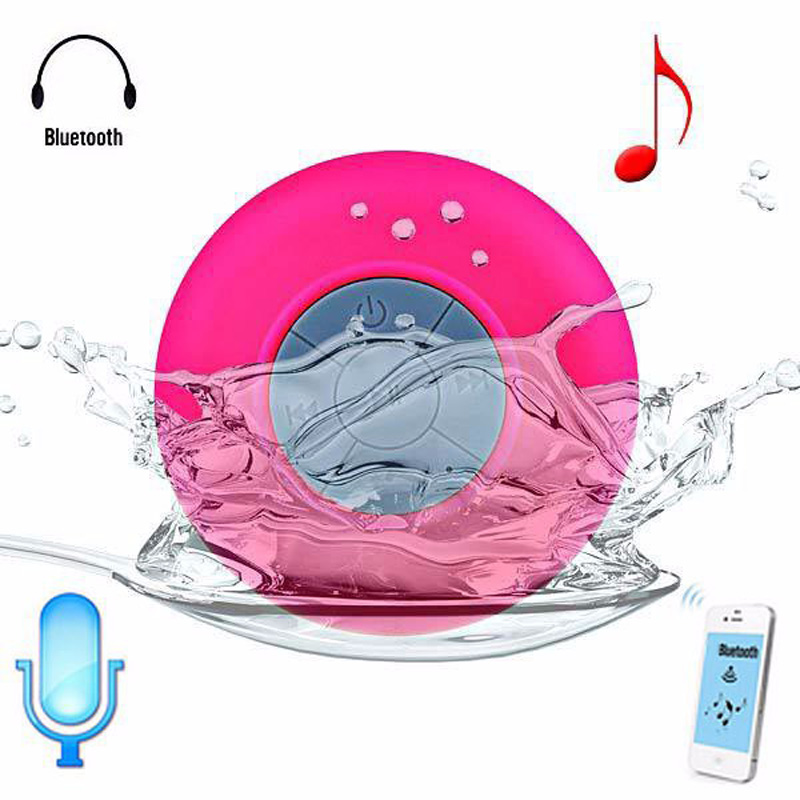 Water Resistant Portable Bluetooth BTS-06 Mini Shower Wireless Speaker Outdoor Sport Handsfree Enceinte For IPhone Samsung