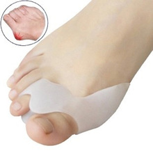 Hot-Free Shipping Silicone Gel Foot toe Separator & thumb valgus protector&Bunion adjuster