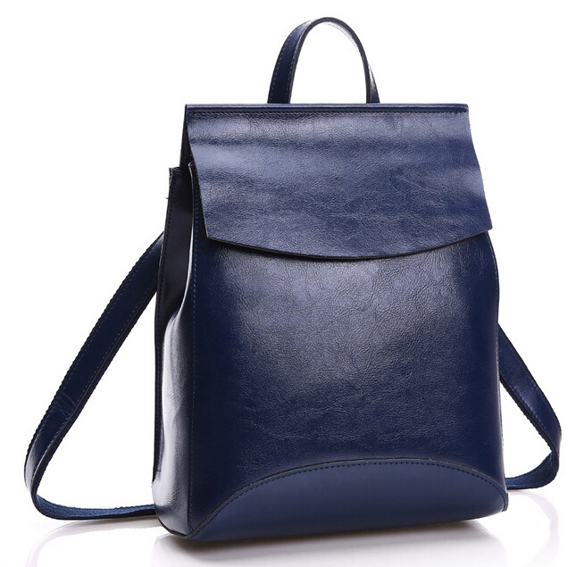 Image of 100% genuine leather free shipping Cowhide Backpack shengdilu brand 2015 women shoulder bag school bag High-end mochila