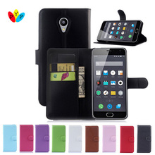 Hot Selling Meizu M2 Case Wallet Style PU Leather Case for Meizu M2 5.0 inch with Stand Function and Card Holder