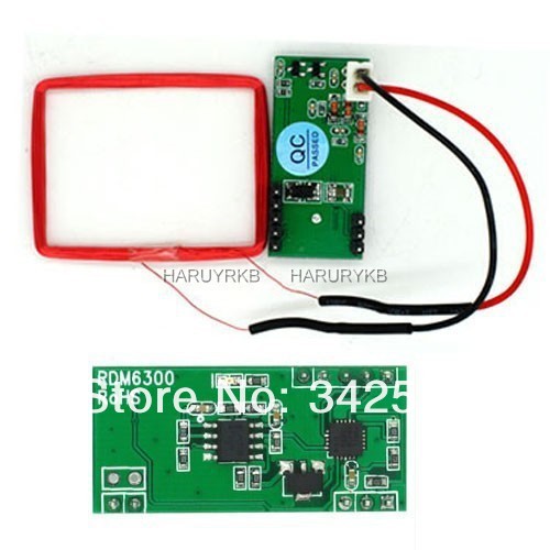 Купить 1 шт новый uart 125 кГц em4100 rfid карты ключа id читатель ...