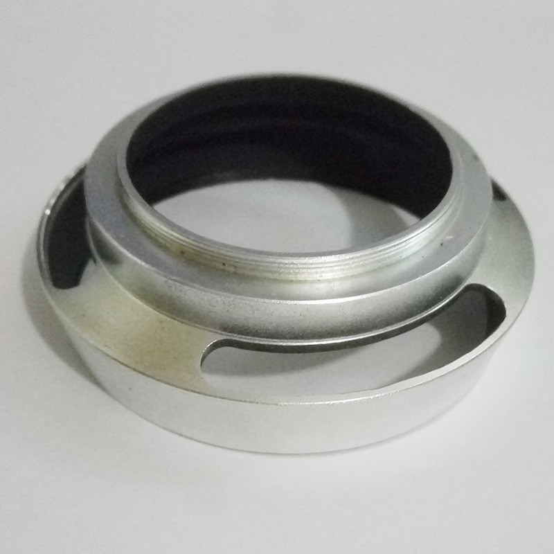 39mm silver lens hood