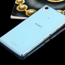Ultra Thin Slim 0 3mm Clear Transparent Soft Silicone TPU sFor Sony Xperia Z3 Case For