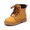 2016 New Martin Boots Kids Leather Quality Casual Shoes Winter Boys Girls Footwear Short Boot High