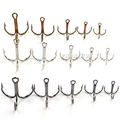 100pcs lot Fishing Hook High Quality Sharpened Treble Hooks 5 Size 2 4 6 8 10