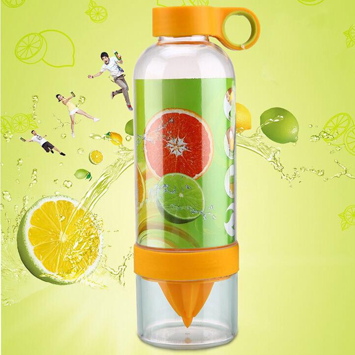 2015 Lemon Cup My Fruit Bottle Juice Readily Cup Drinking Water Bottle Cup Drinkware for outdoor