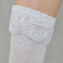 for 3 8 year girl Kid Toddlers Girls Knee High lace socks 40cm