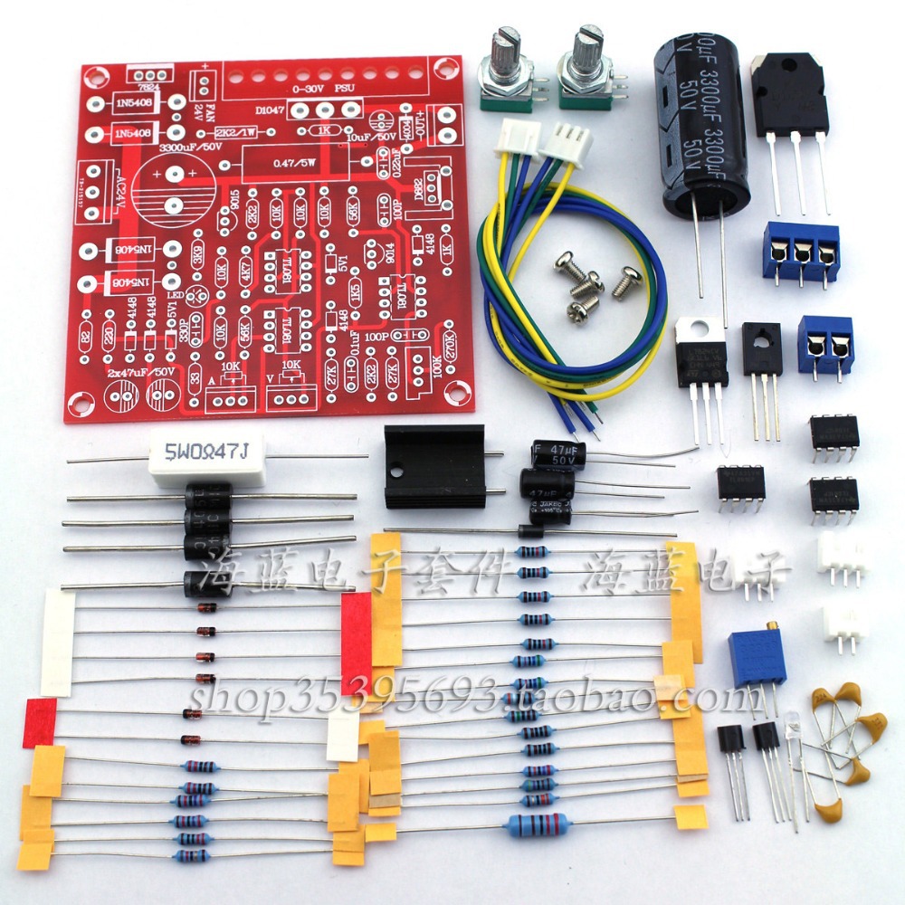0-30 в ма-3а регулируемый dc регулируемый блок питания diy kit схема 0-30 в ма-3а регулируемый dc регулируемый блок питания diy kit схема