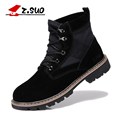 Top Cow Suede Women Timber Boots Fashion Tooling Martin boots Brand Outdoor Shoes Women Luxury Ankle
