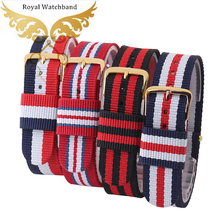 Watch strap 18mm 20mm Man and Women Casual Watchbands Daniel DW Style Nylon Wrist Watch Strap Band Bands