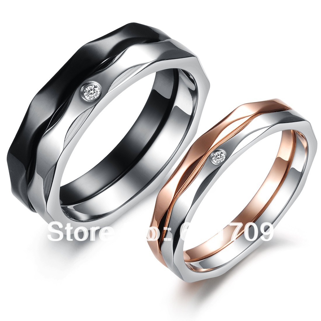 Freeshipping2014ringohisandherspromiseringsetscouplesring