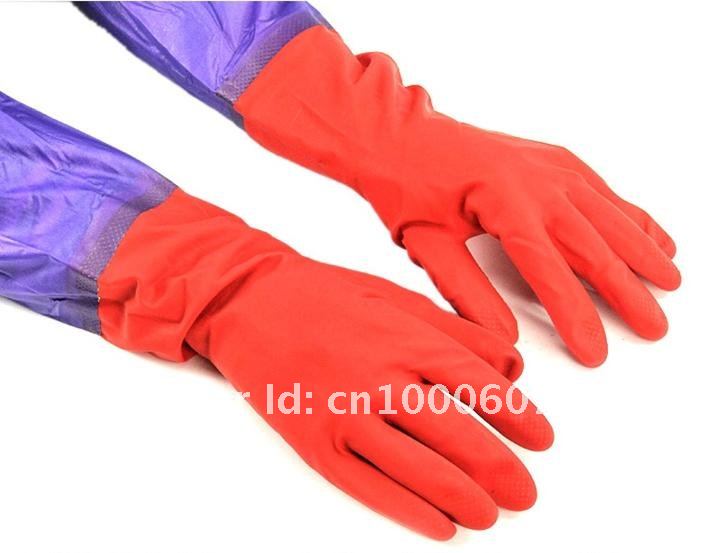 glove car wash gloves waterproof protective glove long sleeved laundry