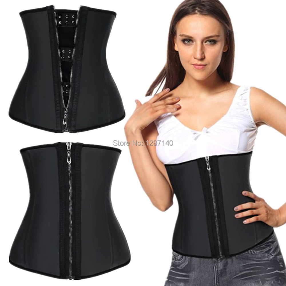 Zipper corsets