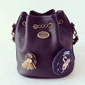 Trendy Chic Chain Bucket Bag 2016 New Fashion Cartoon Pattern MINI Shoulder Bag Designer All match