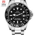 Men s watch water resistant 30m watch men s automatic mechanical watches hollow male table luminous