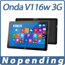NEW Orignal Onda V116w 3G Tablet PC 11.6 inch Dual OS Win8.1+ Android 4.4 Quad Core IPS Touch Screen 2GB/64GB Phone Call Tablet