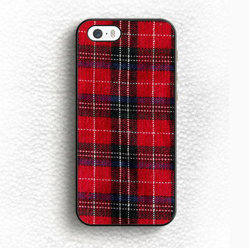 Hot Red Plaid font b Tartan b font Pattern Print On Soft TPU Skin Mobile Phone