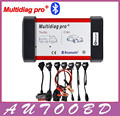 DHL Free 2014 R2 2015 R1 Red Multidiag Pro with Bluetooth TCS CDP with 21 languages