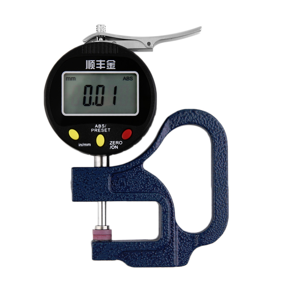 Precision 0-12.7mm 0.01mm Digital Electronic Measuring Thickness Gauge Meter Stock Offer