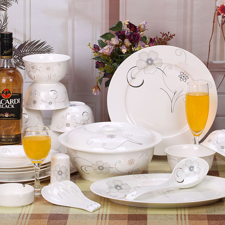 grade bone china tableware porcelain wedding gifts tableware kitchen ...
