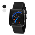 XINGE High Quality Women Mens Futuristic Japanese Style Multicolor LED Sport Wrist Watch Wholesale Free shipping