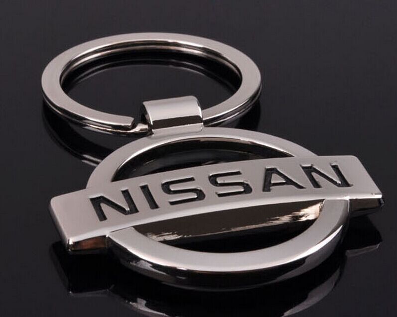 ONE PC Hot Sale Car Logo Keychain Llaveros Chaveiro for Nissan Key Chain Keychain Keyring Key Ring PromotionaL Key Gift