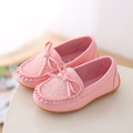 J Ghee Fashion Kids Shoes Princess Candy Color PU leather With Rhinestone Shiny Girls Single Shoes